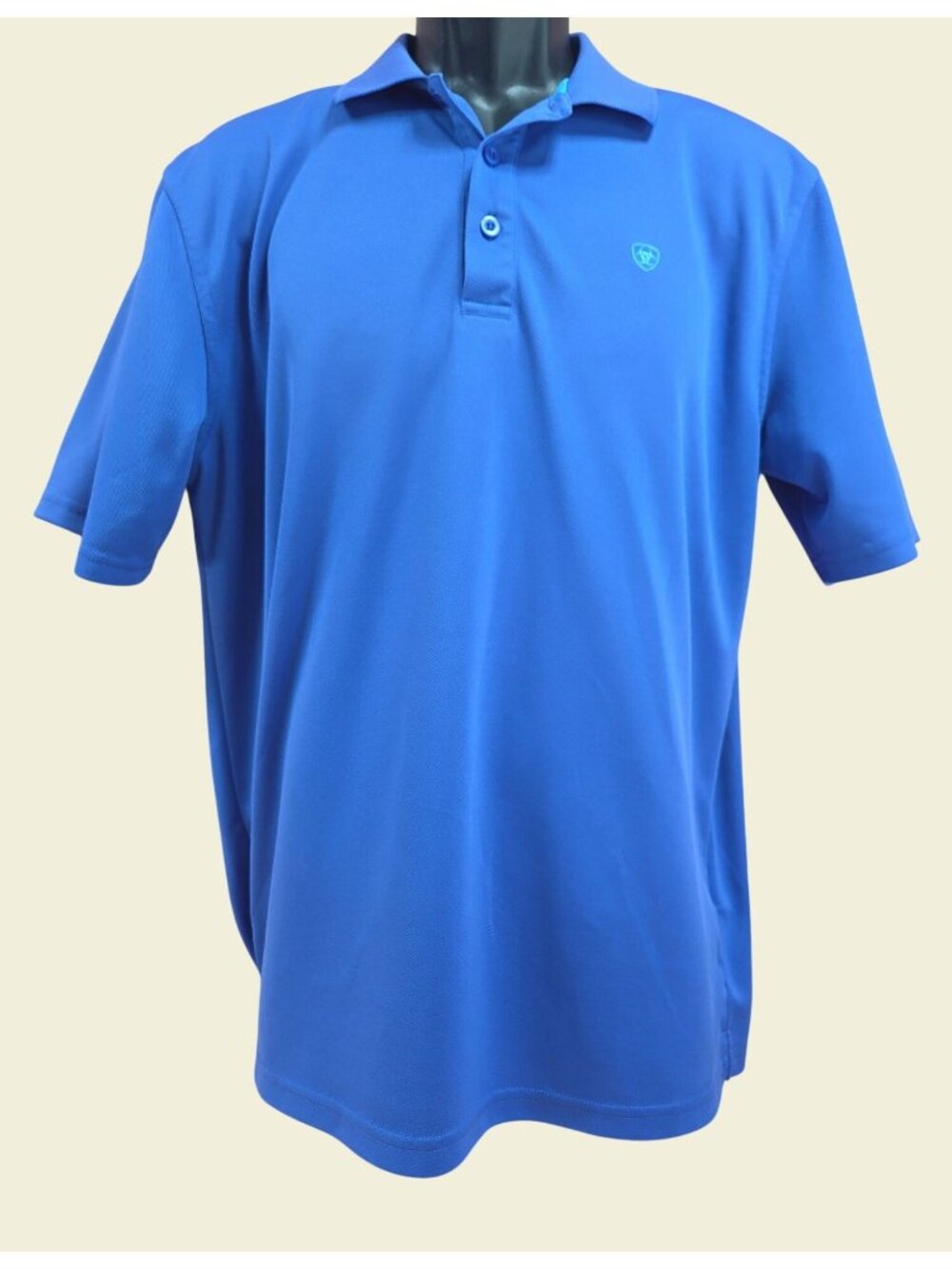 Ariat Mens TEK Heat Series Performance Polo Size Medium